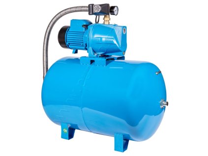 PUMPA blue line vodárna PJWm/15H PUMPA 80l ležatá 230V 2,8-4,2bar
