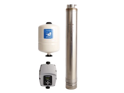 PUMPA ASE3-55 3" 230V 50Hz domácí vodárna s elektronickou regulací, 30m kabel