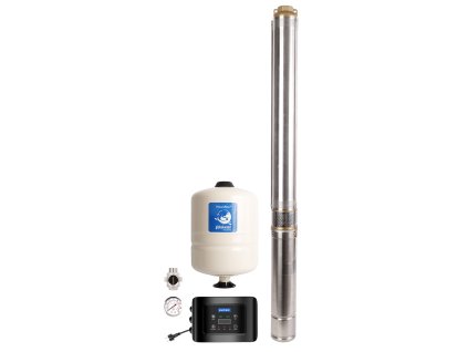 PUMPA blue line 90 QJDE 319.3 1,1kW 230V domácí vodárna s elektronickou regulací Drive-04, kabel 40m