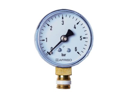 manometr RF50 G1/4"A spodní připojení 0-6bar