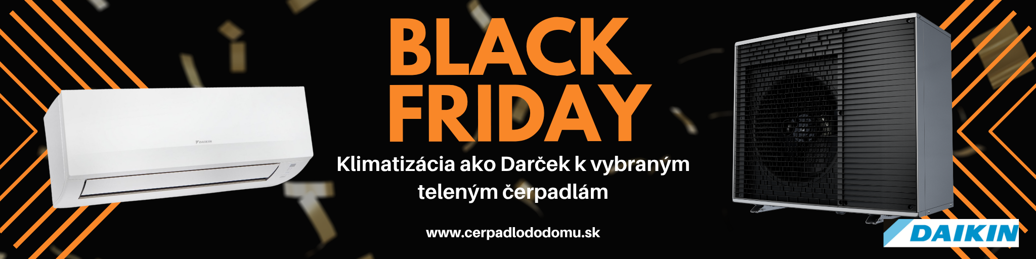Akcia Black Friday klimatizácia k TČ ako darček Daikin