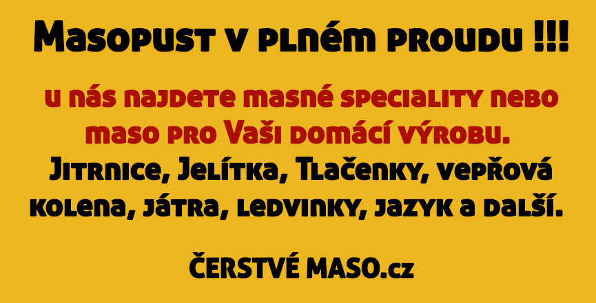Masopust v plném proudu