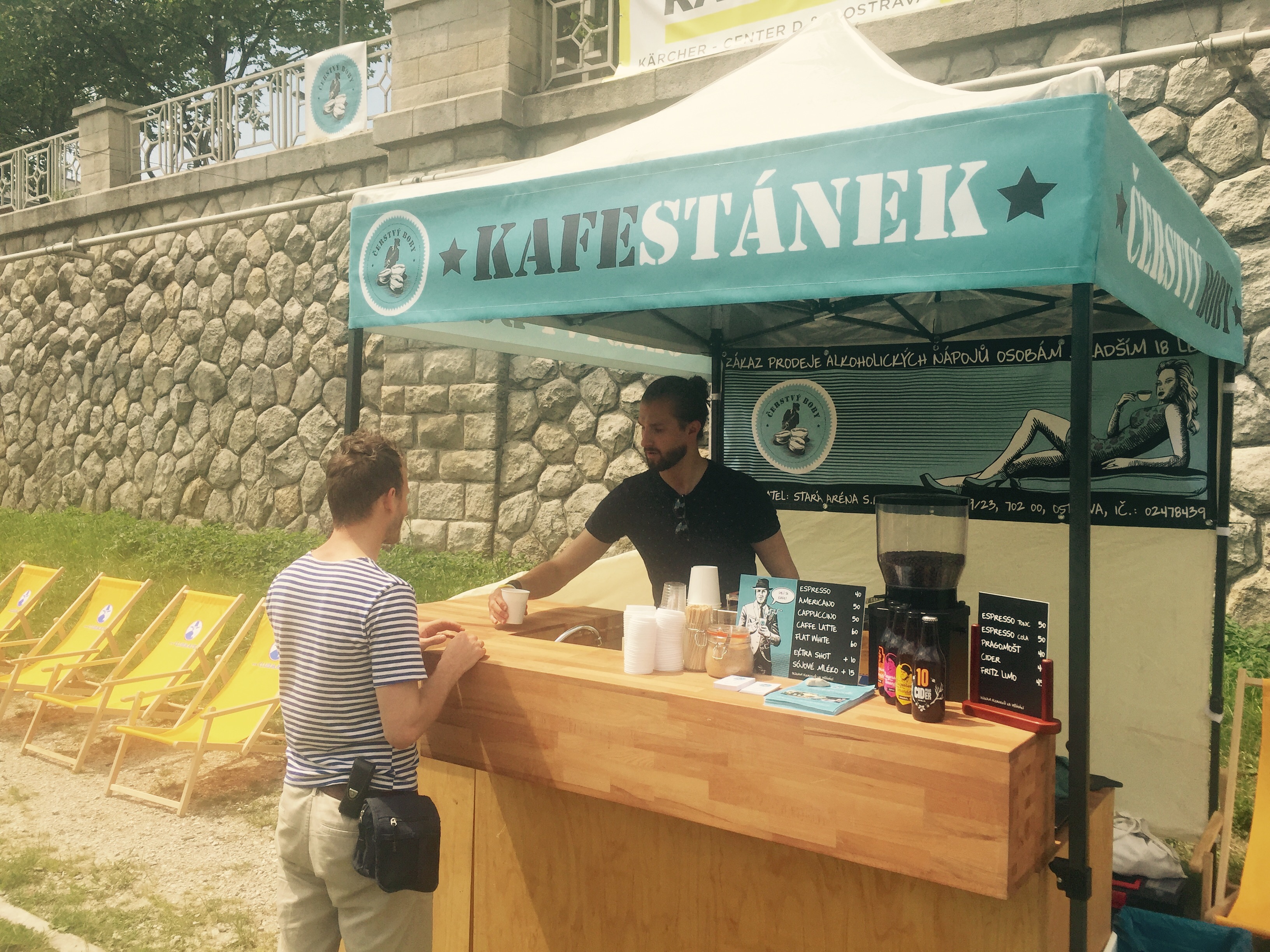 Kafestánek Čerstvý Boby - mobilní Espresso Bar