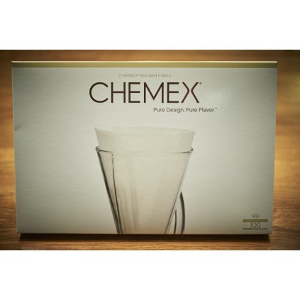 Papírové filtry na kávu pro Chemex CM-1C (100 ks)