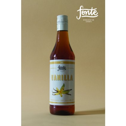 Fonte Vanilla Syrup 750ml