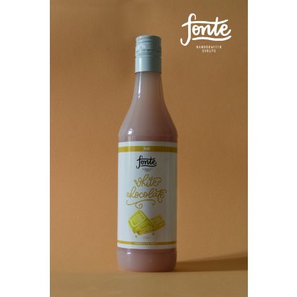 Fonte White Chocolate Syrup 750ml