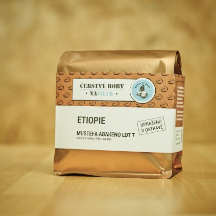 Zrnková káva MUSTEFA ABAKENO LOT 7 (Etiopie)