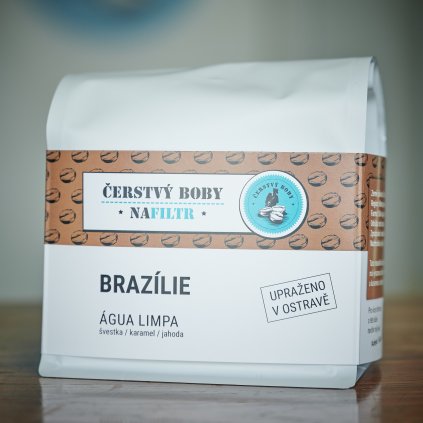 Zrnková káva Água Limpa (Brazílie) 250g