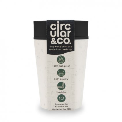 Kelímek Circular Cup (rCUP) Cream and Black 227ml