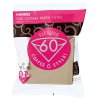 hario v60 1 nebělené filtry