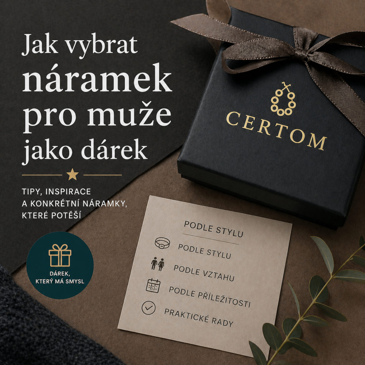 Jak vybrat náramek pro muže jako dárek (2026) | Tipy a inspirace