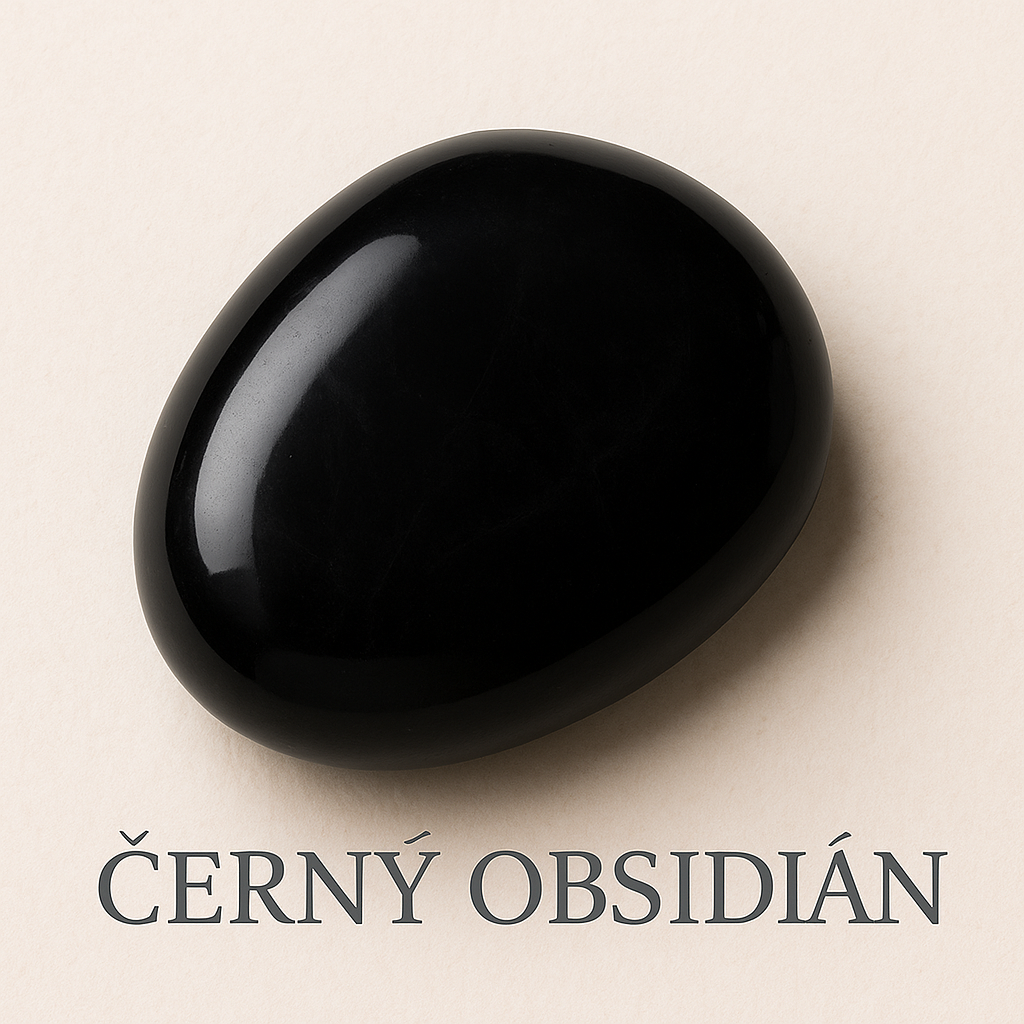Obsidián černý – kámen ochrany, pravdy a duchovní síly