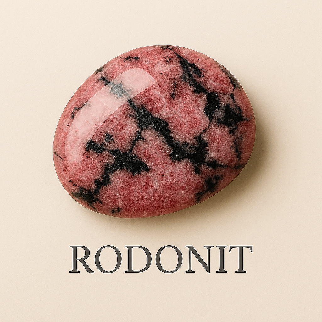 Rodonit – kámen lásky, soucitu a emocionální rovnováhy