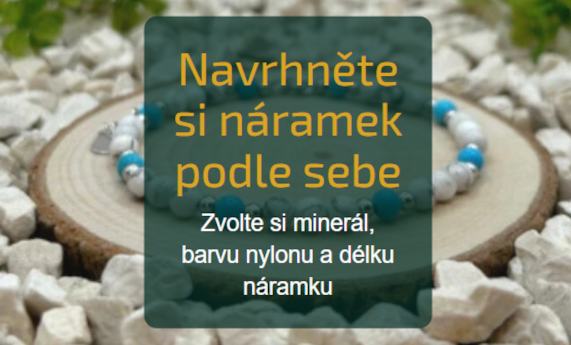 Navrhněte si náramek podle sebe