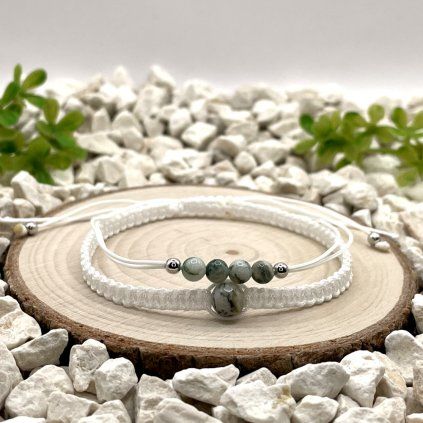 set náramků achát stromečkový