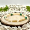 Macramé náramek s achátem zeleným pro harmonii a ochranu 1