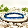 macrame naramek lapis lazuli matny modry 1
