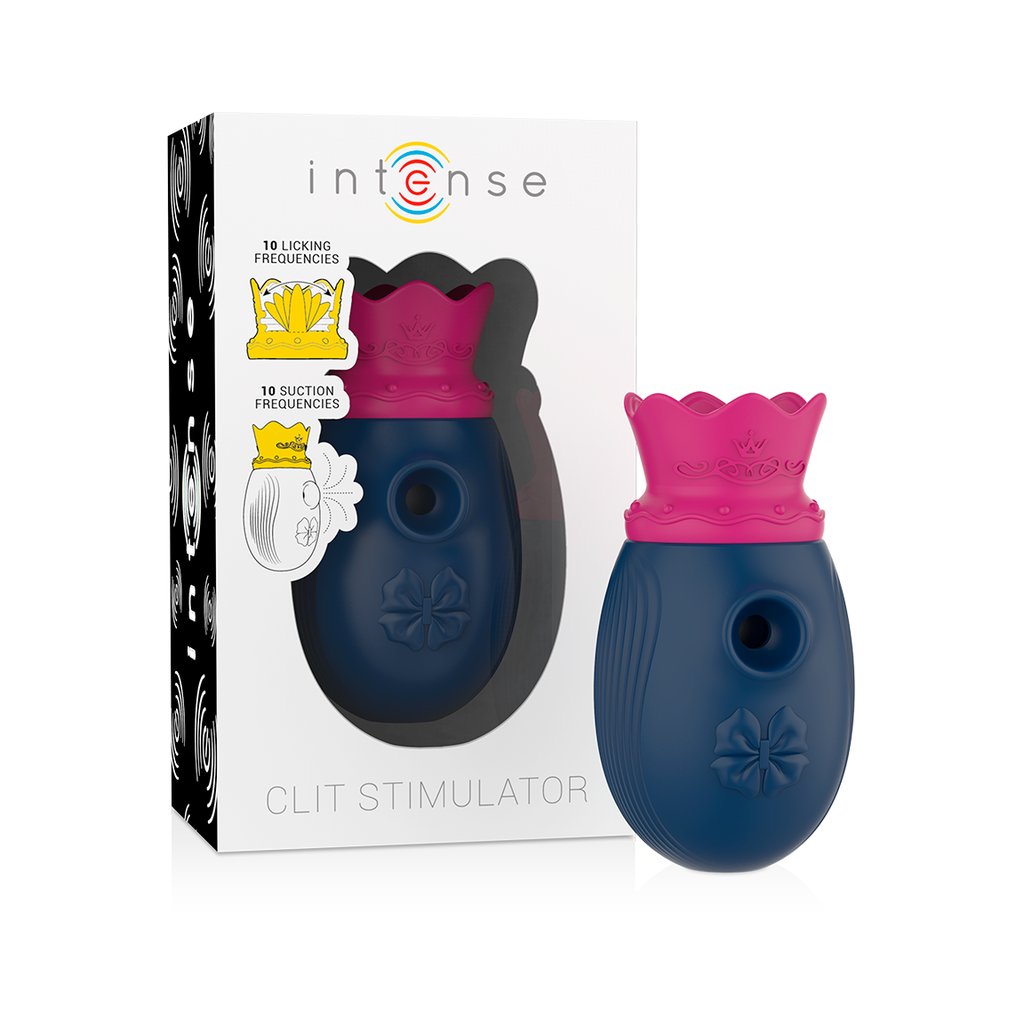 Womanizer intenzivní stimulátor klitorisu. 10 sacích a lízacích programů. Barva: modrá