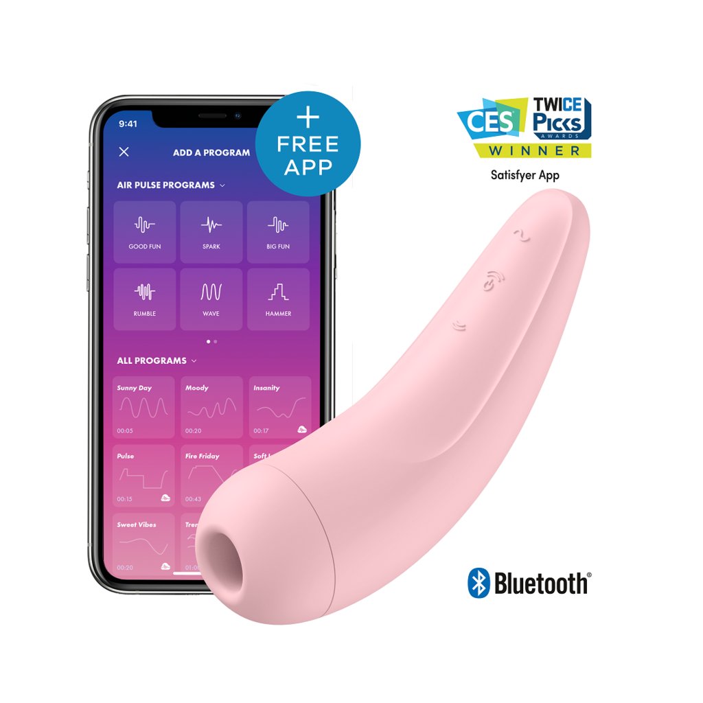 Womanizer SATISFYER curvy 2+ Barva: růžová