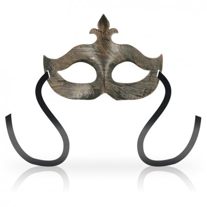 OHMAMA MASKS FLEUR DE LIS EYEMASK - COPPER