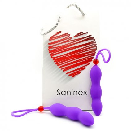 SANINEX CLIMAX ANÁLNÍ KOLÍK S Barva: ŠEŘÍKOVÁ PENIS EREKČNÍ KROUŽEK