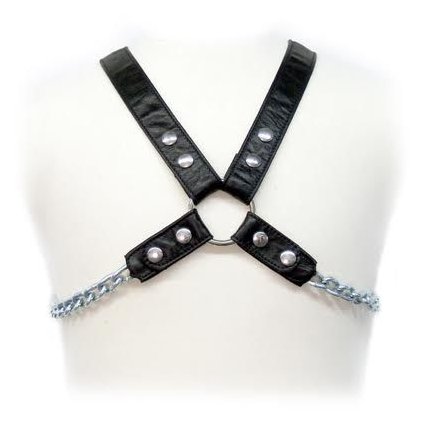 LEATHER BODY CHAIN HARNESS II