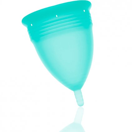 STERCUP Menstruační kalíšek Velikost L AQUAMARINE COLOR FDA SILIKONOVÝ