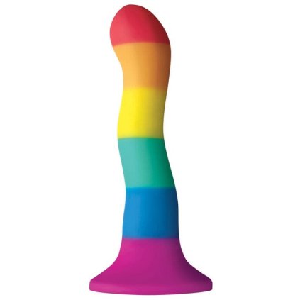 Tvarované LGBT Dildo 19 cm