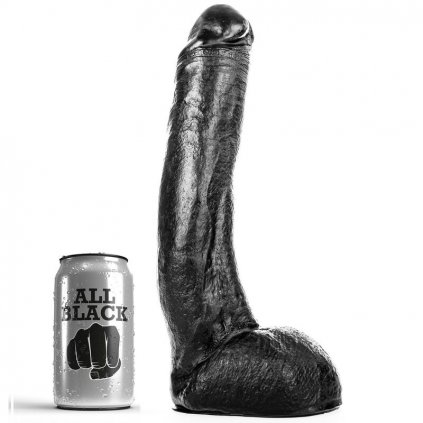 Černé dildo DONG 29 x 5 cm