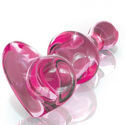 Exkluzivní skleněné dildo 7,9 x 3,4 cm