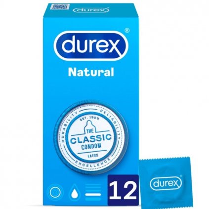 DUREX NATURAL PLUS 12 UNITS