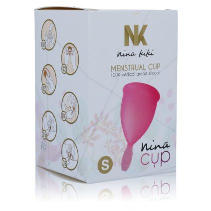 NINA CUP Menstruační kalíšek Velikost S, Barva: RŮŽOVÁ