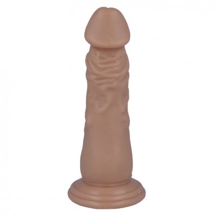 Menší realistický penis - dildo 16.6 x 4.4 cm s přísavkou