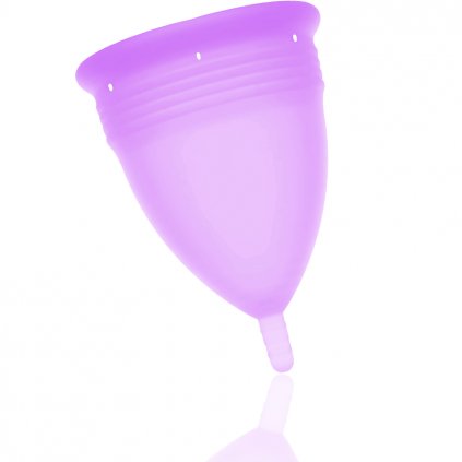 STERCUP MENSTRUAL CUP SIZE L Barva: FIALOVÁ COLOR FDA SILIKONOVÝ