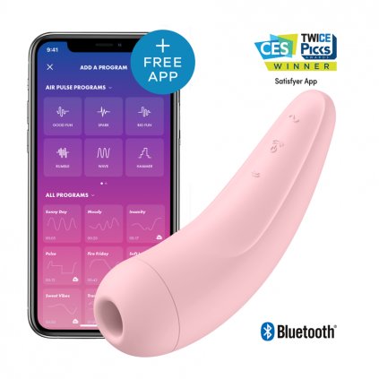 SATISFYER CURVY 2+ Barva: RŮŽOVÁ