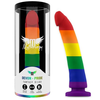 Dildo DEVON PRIDE M 16,5 cm