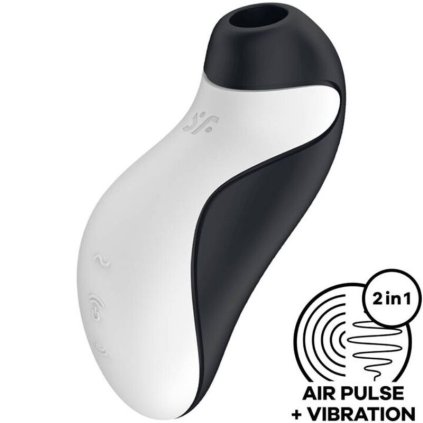 SATISFYER - ORCA VZDUCHOVÝ PULSNÍ STIMULÁTOR + VIBRAČNÍ