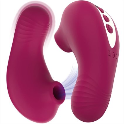 Sací stimulátor klitorisu SHUSHU 2 motory