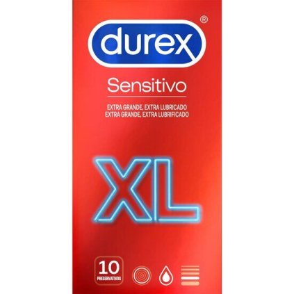 DUREX SENSITIVE XL CONDOMS 10 UNITS