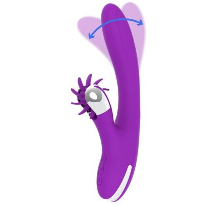 Multifunkční rotační vibrátor a lízání klitorisu