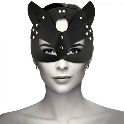 COQUETTE CHIC DESIRE VEGAN LEATHER MASK S CAT EARS