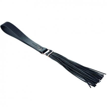 BIJOUX INDISCRETS MAZE TASSEL FLOGGER Barva: ČERNÁ