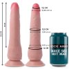 Prémiové dildo 21,5 cm z luxusního tekutého silikonu