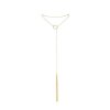 BIJOUX MAGNIFIQUE TICKLER PENDANT CHAIN - GOLD