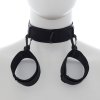OHMAMA FETIŠ NYLON COLLAR S WRIST RESTRAINTS