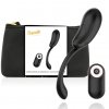 COQUETTE CHIC DESIRE VIBRATING EGG REMOTE CONTROL RECHARGEABLE BLACK GOLD