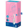 SATISFYER HEAT WAVE VIBRÁTOR APP - Barva: BÍLÁ
