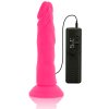 DIVERSIA FLEXIBLE VIBRAČNÍ DILDO 23 CM - Barva: RŮŽOVÁ