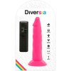 DIVERSIA FLEXIBLE VIBRAČNÍ DILDO 23 CM - Barva: RŮŽOVÁ