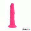 DIVERSIA FLEXIBLE VIBRAČNÍ DILDO 23 CM - Barva: RŮŽOVÁ